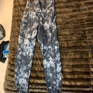 Size S ankle length high rise leggings from AE